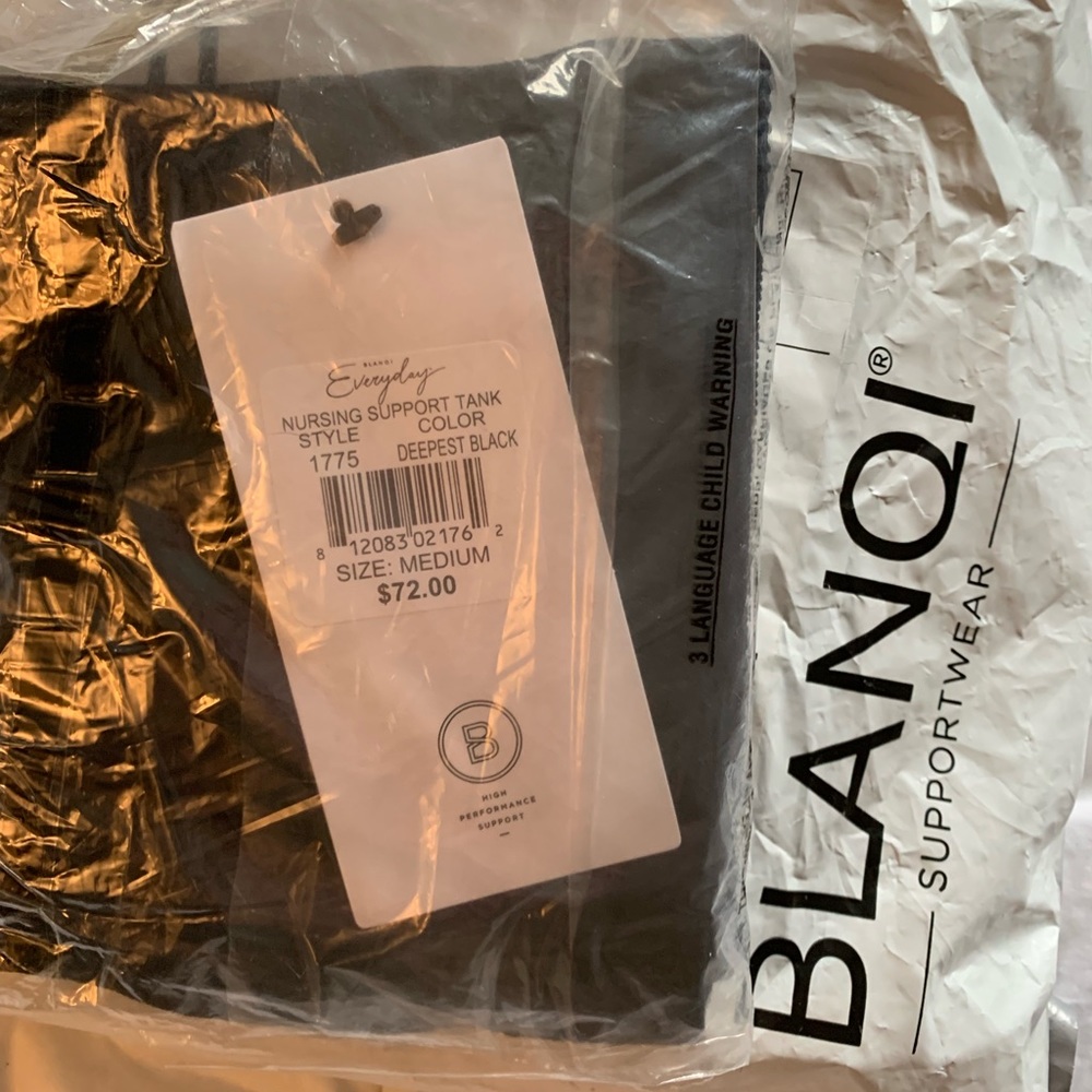 BNWT Blanqi Postpartum Nursing Support Tank